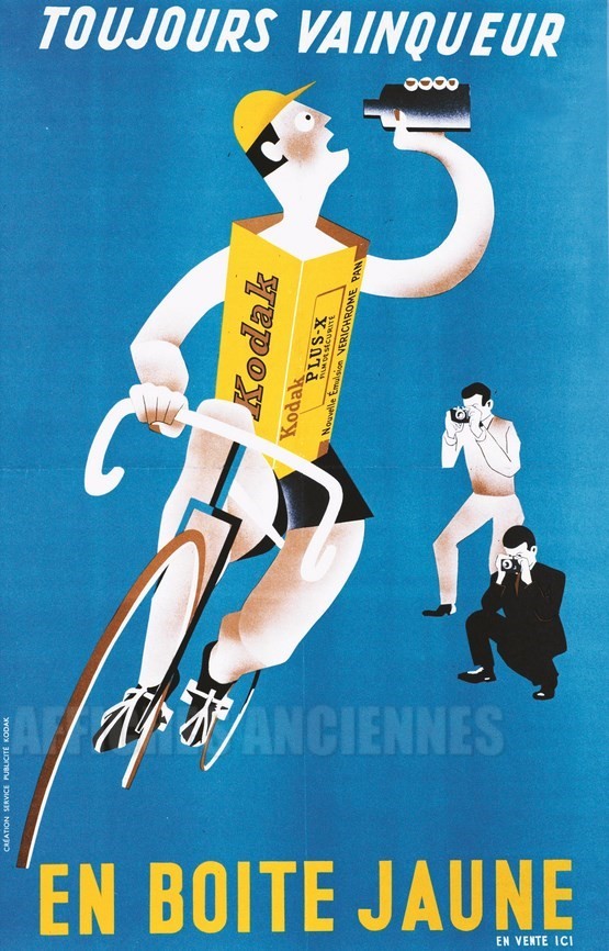 TITRE : Kodak  Boite Jaune
