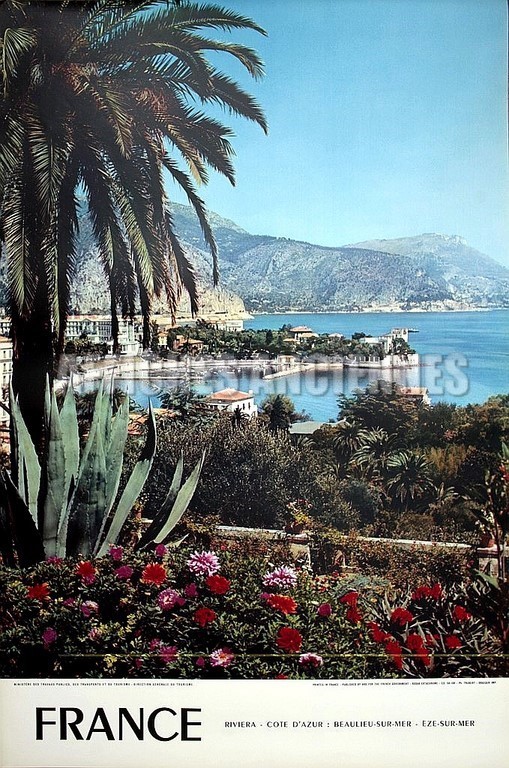 RIVIERA COTE D'AZUR BEAULIEU SUR MER EZE SUR MER