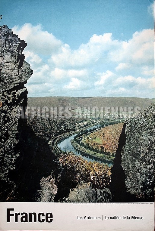 Les Ardennes la vallee de la meuse