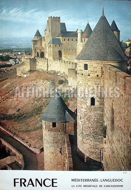 La cité médiévale de Carcassonne