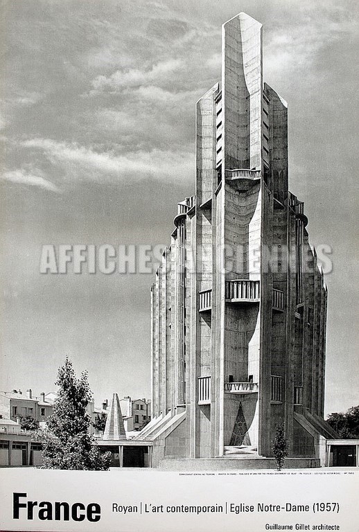 Royan église Notre-Dame architecte Guillaume Gillet 1957