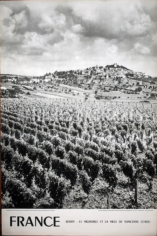 France Berry le vignoble et la ville de Sancerre