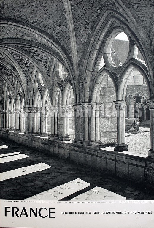 France Berry architecture cistercienne Abbaye de Noirlac