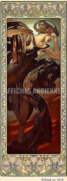 MUCHA etoile du soir