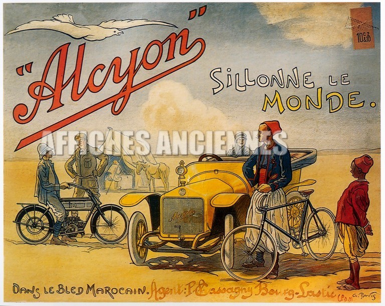 bicyclette alcyon maroc