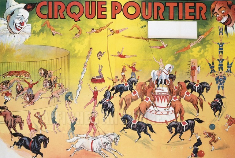 TITRE : Cirque Pourtier 