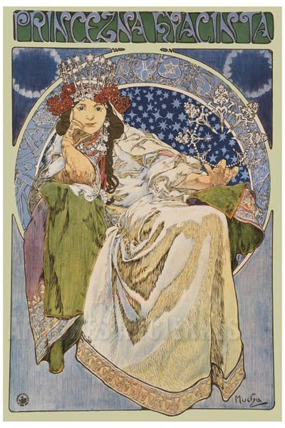 TITRE :  Hyacinta  Mucha