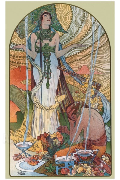 TITRE : Salammbo Mucha