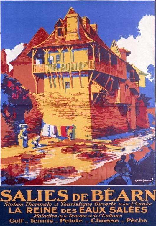 TITRE : Saliès de Béarn