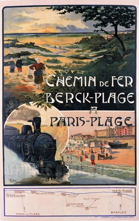 TITRE : Chemin de Fer Berck 