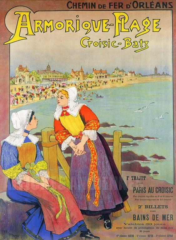 Titre : Armorique-Plage Croisic-Batz