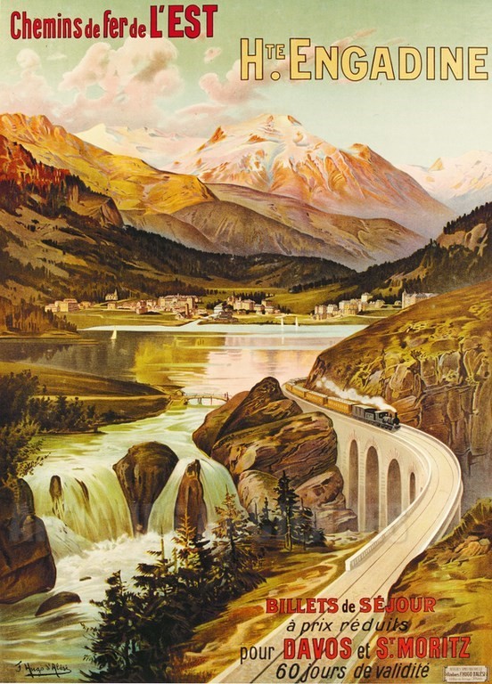 TITRE :  Haute Engadine Suisse