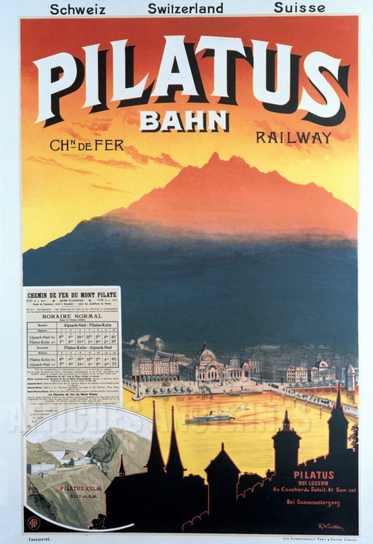 TITRE : Mont Pilate Suisse