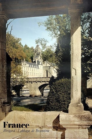 France Dordogne Périgord Abbaye de Brantome
