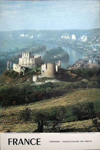 France Eure  Normandie Chateau-Gaillard les Andelys  