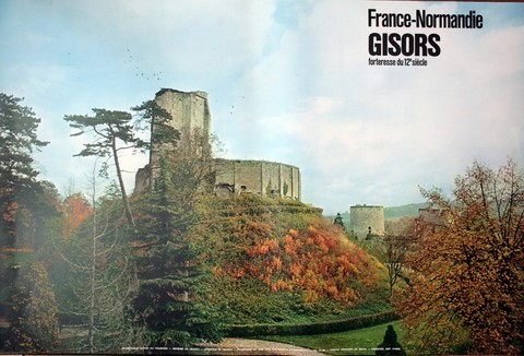 France Normandie la forteresse de Gisors 12 eme siècle