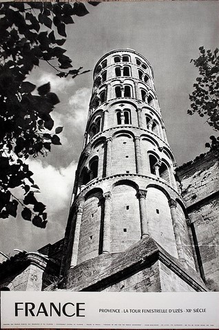 Provence la tour fenestrelles d'Uzès Gard