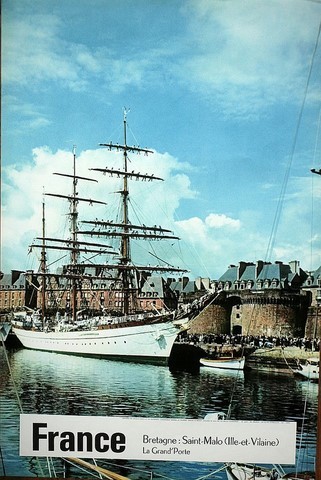 Bretagne saint malo ile et vilaine la grand'porte clipper à quai