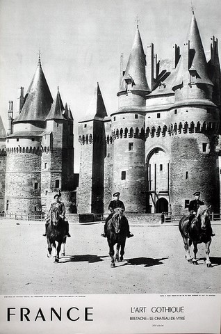 Bretagne le chateau de Vitré Ille et Vilaine