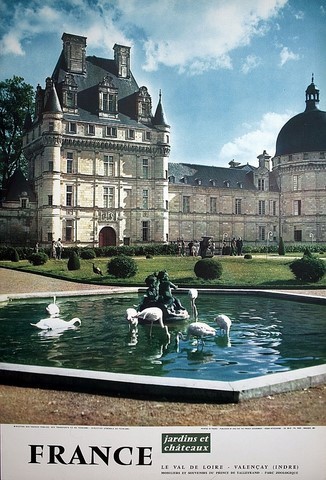 France Val de Loire le chateua de Vallencay parc Talleyrand