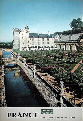France le Val de LOire le chateau de Villandry et ses jardins Indre et Loire