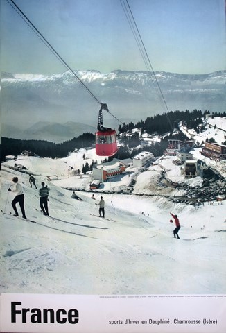 France sports d'hiver en Dauphiné  Chamrousse Isère