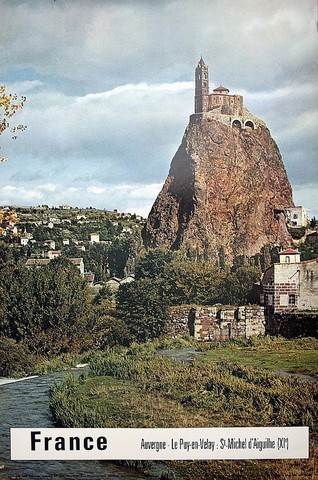 France Auvergne Le Puy en Velay Saint Michel d'Aiguilhe