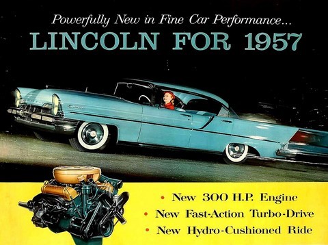 voiture lincoln 1957