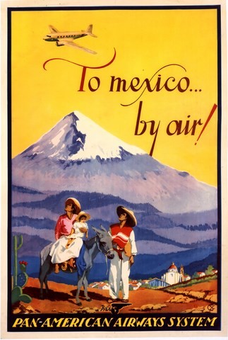 TO MEXICO BY AIR PAN AM
