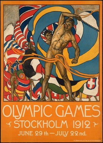 JEUX OLYMPIQUES STOCKOLM 1912