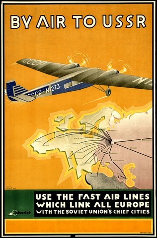 by air to ussr