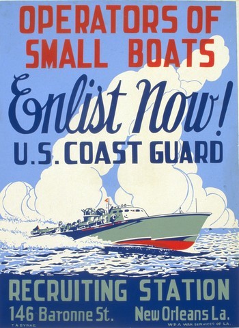ENLIST NOW U.S. COAST GUARD AMERIQUE DU NORD 