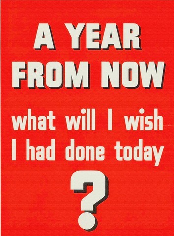 a year from now