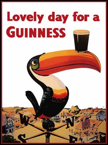 AFFICHE BIERE GUINNESS