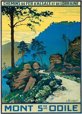 AFFICHE MONT SAINTE ODILE
