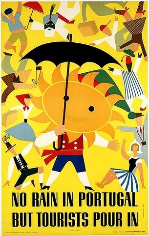 affiche voyage portugal