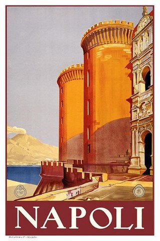 REPRODUCTION AFFICHE NAPOLI