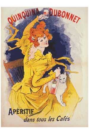 TITRE : Quinquina Dubonnet Apéritif dans tous les Cafés