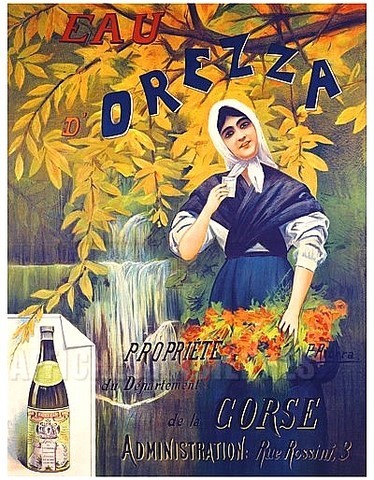 eau oreza corse