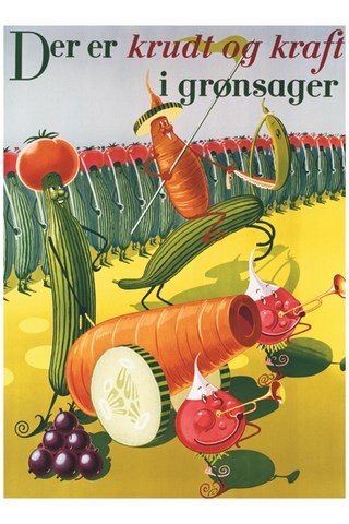 Der er Krudt og Kraft  (légumes en ordre de bataille) 