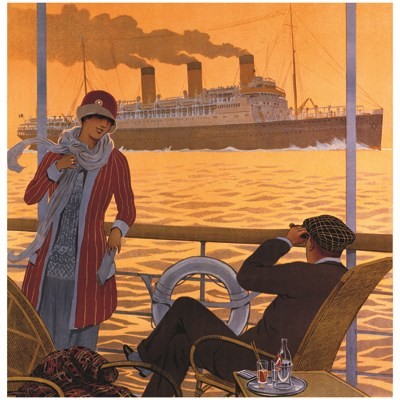TITRE : Steamer New-York Le Havre 