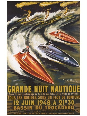 TITRE :Course de canots