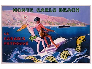 TITRE : Monte-Carlo Beach 