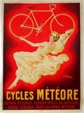 reproduction affiche ancienne cycles météore