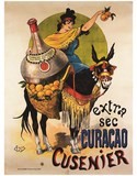 TITRE : Extra sec Curaçao Cusenier 