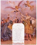 TITRE : Menu Champagne Moët et Chandon 