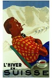 TITRE : L'hiver en Suisse 