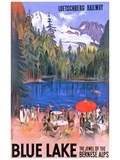 TITRE : Loetschberg  Blue Lake