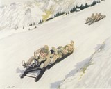 TITRE : Glisse Luges